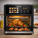 Мултифункционален Голям Фритюрник с Горещ Въздух TOBI 16L, Мощност 2400W и Пълноцветен Сензорен Touch Дисплей