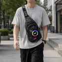 Чанта за гърди с Bluetooth високоговорител и LED осветление