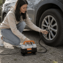 Двуцилиндров автомобилен компресор 12V 150 PSI с дигитален дисплей
