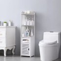 Водоустойчив тесен шкаф и рафт за баня 30 x 30 x 120 см