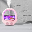 Fishy Антигравитационен овлажнител, арома дифузер и Bluetooth колонка с LED RGB подсветка