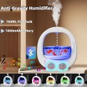 Fishy Антигравитационен овлажнител, арома дифузер и Bluetooth колонка с LED RGB подсветка