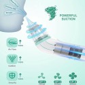 Ултра-тих електрически аспиратор с три фази на почистване и USB порт