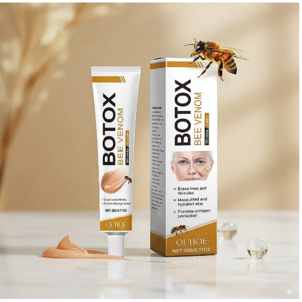 Bee Venom хидратиращ и изглаждащ крем за ежедневна употреба от пчелна отрова за еластична и сияйна кожа