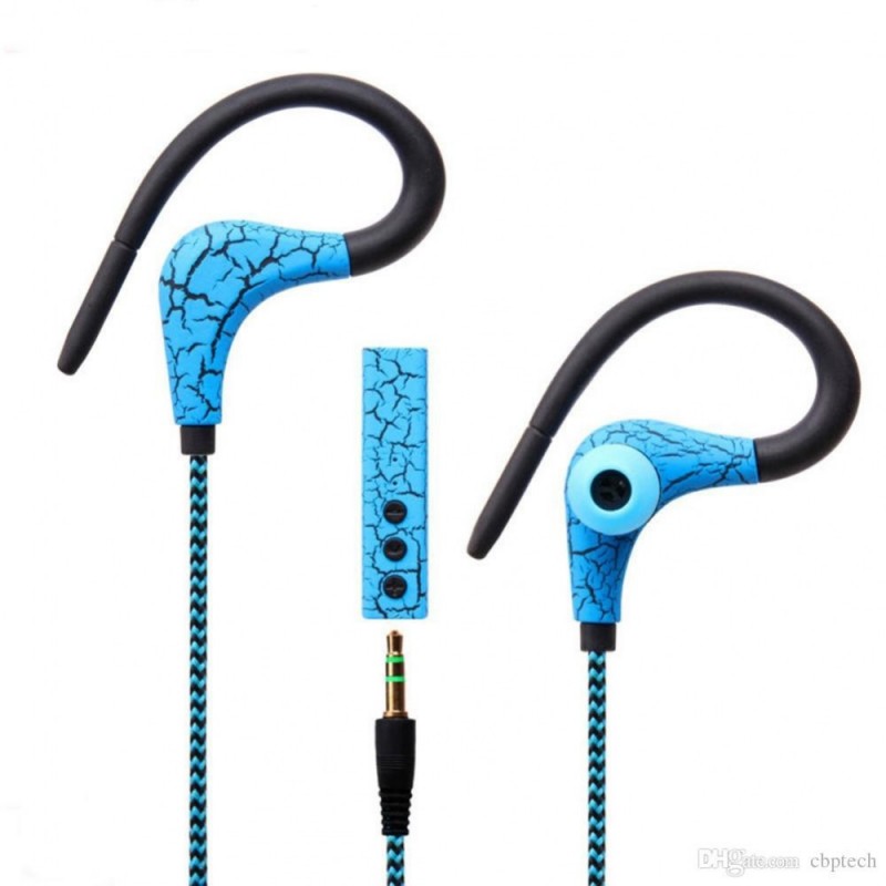 Безжични спортни Bluetooth слушалки с вграден микрофон и бутони за контрол на звука