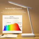 Бяла LED лампа с дълго рамо и различна светлина