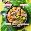 Мултикукър Tefal CY855830 Cook4me Connect с настройки на температурата и включени 150 български рецепти - мощност 1450 W