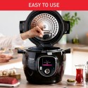 Мултикукър Tefal CY855830 Cook4me Connect с настройки на температурата и включени 150 български рецепти - мощност 1450 W