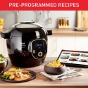 Мултикукър Tefal CY855830 Cook4me Connect с настройки на температурата и включени 150 български рецепти - мощност 1450 W