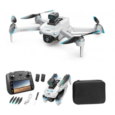 GPS Професионален дрон S159 с 8K двойна камера с EIS стабилизация, 5G WiFi FPV предаване и избягване на препятствия в 4 посоки GPS Професионален дрон S159 с 8K двойна камера с EIS стабилизация, 5G WiFi FPV предаване и избягване на препятствия в 4 посоки