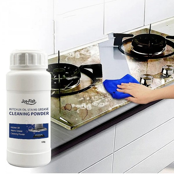 Препарат Cleaning Powder за дълбоко почистване на  кухненски прибори и повърхности от упорити петна, мазнини и други замърсявания
