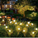 LED Градински лампи Firefly с IP44 защита срещу дъжд и прах, устойчива конструкция и лесен монтаж - комплект от 2 броя