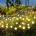 LED Градински лампи Firefly с IP44 защита срещу дъжд и прах, устойчива конструкция и лесен монтаж - комплект от 2 броя
