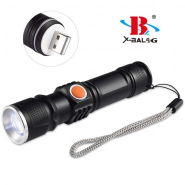 LED акумулаторен usb фенер с алуминиев корпус, вградена презареждаща се батерия, осветяемост до 200 метра LED акумулаторен usb фенер с алуминиев корпус, вградена презареждаща се батерия, осветяемост до 200 метра