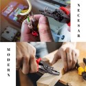 Комплект 5в1 многофункционален инструмент - клещи, ножици, резачка за кабели, кримпване, разкопчаване, анти-токова дръжка
