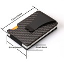 Картодържател с капацитет до 12 кредитни карти и RFID защита за безконтактни кредитни карти
