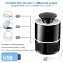UV Лампа против насекоми и комари с USB захранване, безшумен мотор и радиус на обхват – 20,30 метра