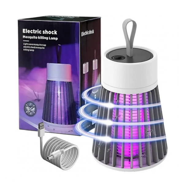 UV лампа против насекоми без миризма, дим, химикали, с тих режим на работа и USB зареждане