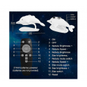 LED Лампа проектор с дизайн на Делфин за магическа и успокояваща атмосфера и избор на цветове