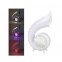 Smart LED лампа Abbys с функцията за RGB LED светлини и безжична колонка - мощност 5W, поддържане на TF карти и аудио файлове