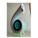 Smart LED лампа Abbys с функцията за RGB LED светлини и безжична колонка - мощност 5W, поддържане на TF карти и аудио файлове