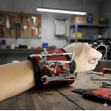 Удароустойчива магнитна гривна 1680D за електротехници, монтажници и DIY проекти