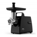 Месомелачка Tefal NE553838 с три решетки от неръждаема стомана за фино, средно и едро нарязване и аксесоари за колбаси, кайма и доматен сок - мощност 2000 W