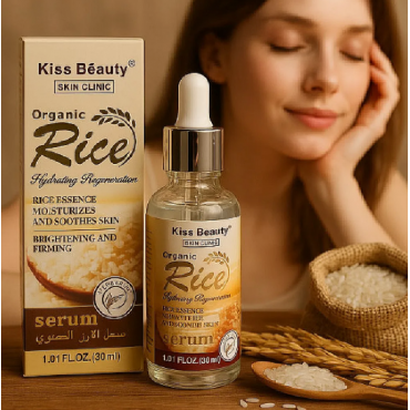 Kiss Beauty Веган серум подходящ под грим с оризова есенция, лека и немазна текстура Kiss Beauty Веган серум подходящ под грим с оризова есенция, лека и немазна текстура