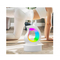 Антигравитационен овлажнител с вграден Bluetooth говорител, RGB осветление с различни режими и резервоар с вместимост от 450 мл
