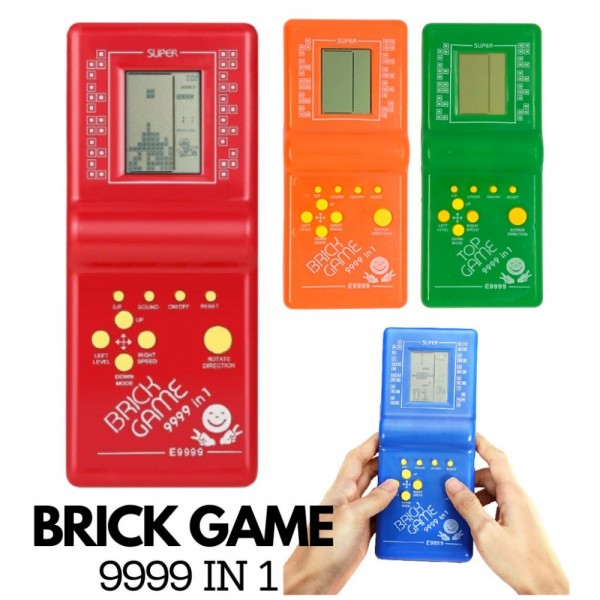 Тетрис конзола с 9999 игри в ретро стил с LCD дисплей