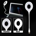LED ринг лампа с чупещо рамо и USB