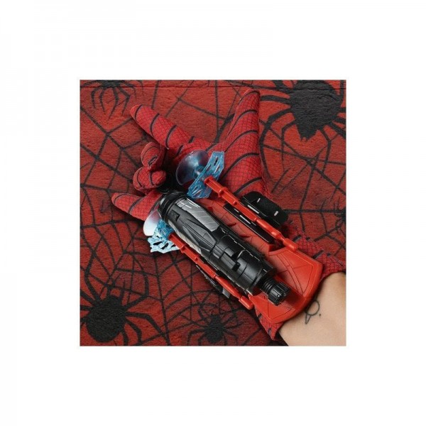 Светеща изстрелвачка с ръкавица и вендузи Spidey Night Hunter