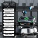 Светещи безжични Bluetooth слушалки M50 с кристален звук и индикатор за състояние на батерия