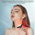 Масажор за лице и шия SayBeauty с LED светлина за Стегната, свежа и подмладена кожа