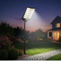 Соларна улична LED лампа с 936 LED диода, COB технология, автоматично включване при здрач и изключване при изгрев за домашни и професионални условия 