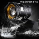 Фар за велосипед с USB 1600LM, Водоустойчивост клас IP65 и 3 режима на работа
