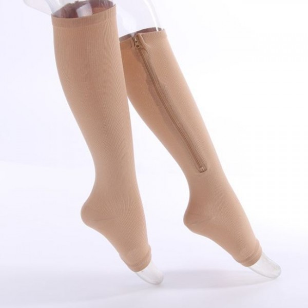 Иновативни компресионни чорапи с цял цип VITAL SOCK